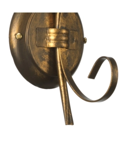 APPLIQUE 1 LUCE ONLI "ODINO" BRONZO E14